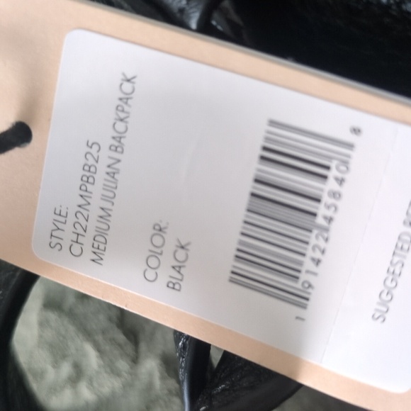 Rebecca Medium Julian Backpack black brand new with tags and dust cover - Picture 10 of 12